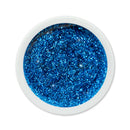 Foto di glitter color gel Royal BLu da 5ml con sfondo bianco, marchio SNC Super Nail Center