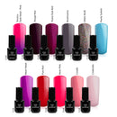 Foto di KIT 10 POLISHGEL + 1 TERMICO DA 5ML con sfondo bianco, marchio SNC Super Nail Center