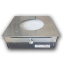 Frontale ASPIRATORE DELUXE COMPACT X4, Apparecchiature, Aspiratori professionali da incasso per unghie. Made in Italy, SNC Nailtabledesign