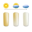 Foto di light changing giallo in barattolino di vetro da 5ml con sfondo bianco, marchio SNC Super Nail Center