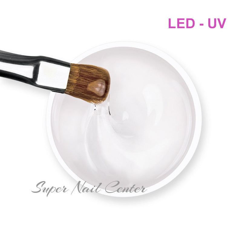 Foto di gel UV/LED di Base bonder Masterline UV/LED da 15ml con sfondo bianco, marchio SNC Super Nail Center