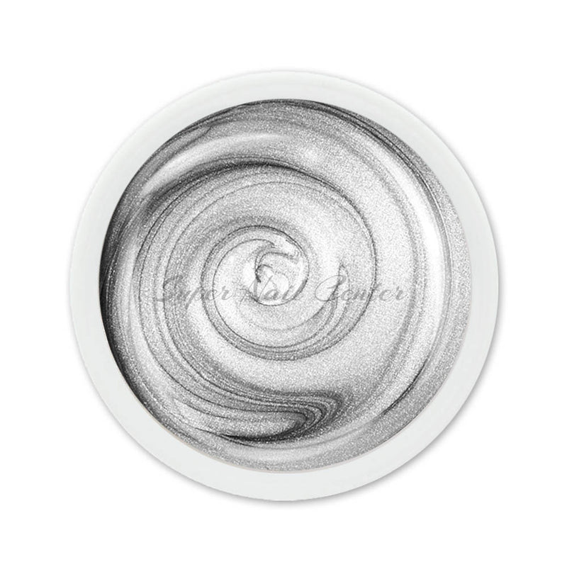 Foto di metallic color gel Argento da 5ml con sfondo bianco, marchio SNC Super Nail Center