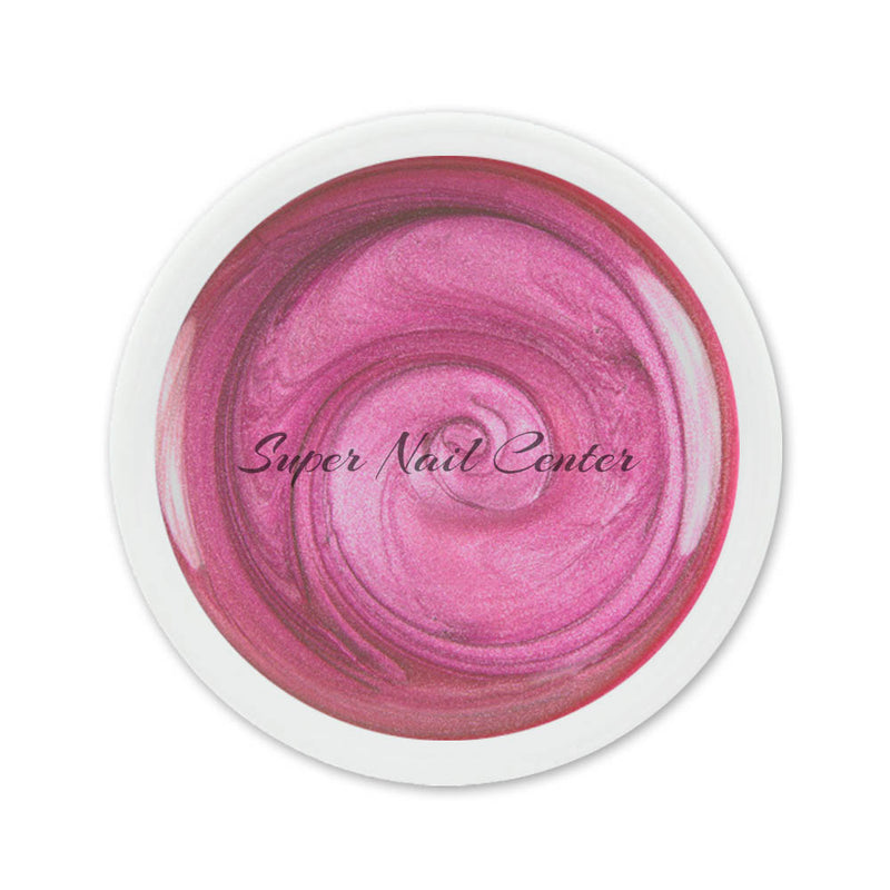 Foto di metallic color gel Rosa da 5ml con sfondo bianco, marchio SNC Super Nail Center