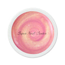 Foto di metallic color gel Rose Lumière da 5ml con sfondo bianco, marchio SNC Super Nail Center