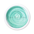 Foto di metallic color gel Turquoise Lumière da 5ml con sfondo bianco, marchio SNC Super Nail Center
