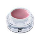 Foto di gel costruttore monofasico 3 in 1 cover Moonlight coprente da 15ml con sfondo bianco, marchio SNC Super Nail Center