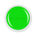 Foto di neon color gel Verde da 5ml con sfondo bianco, marchio SNC Super Nail Center