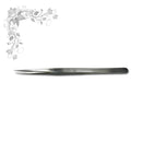 Foto di pinza dritta in acciaio inox con sfondo bianco, marchio My Lash Pro e SNC Super Nail Center