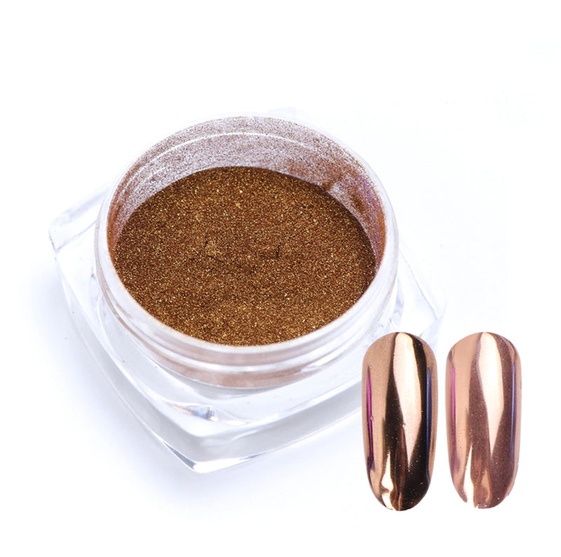 POLVERE SPECCHIO BRONZO, Nail Art, Polver mirror, SNC - Super Nail Store