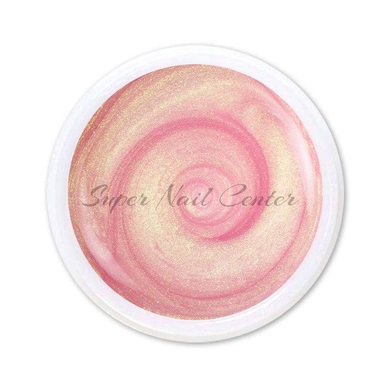 Foto di color gel Rose Gold (Toni tenui leggerm. perlato) da 5ml con sfondo bianco, marchio SNC Super Nail Center