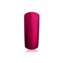 Foto di unghia dipinta con Smalto UV-LED semipermanente Extreme lack colore Sangria, rosso ciliegia, con sfondo bianco, marchio SNC Super Nail Center