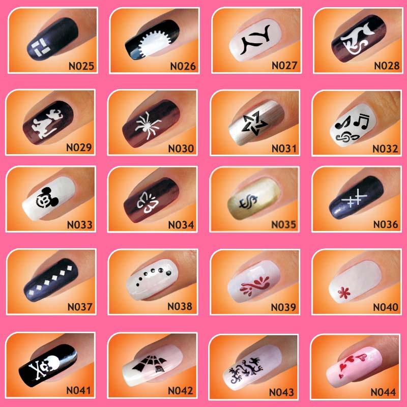 STENCIL SNC PER STAMPING N044, Nail Art, Smalti - Stamping, SNC - Super Nail Store