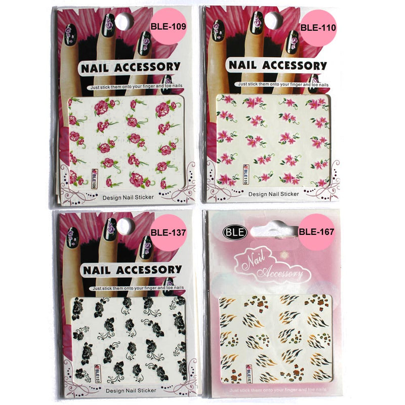 STICKER AD ACQUA BLE-167, Nail Art, Stickers, SNC - Super Nail Store